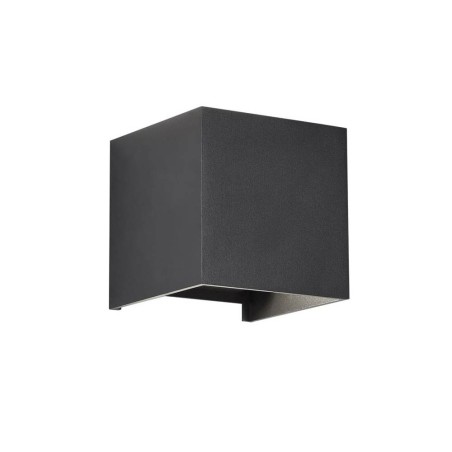 Aplique Cube Antracita LED 10W 4000K 700LM IP54 estilo moderno