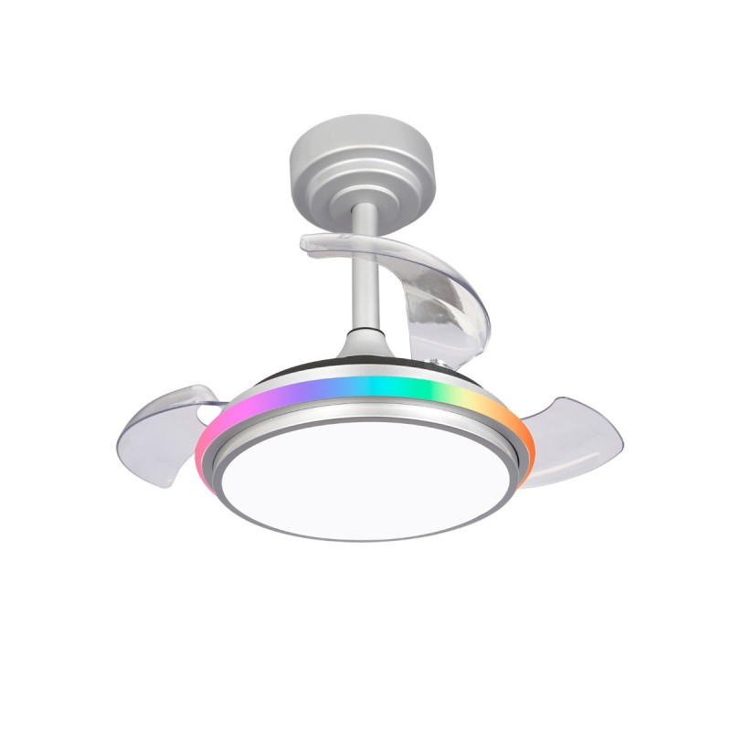 Ventilador Antila Mini XS RGB Plata