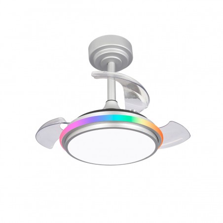 Ventilador Antila Mini XS RGB Plata