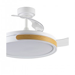 Ventilador de techo  Movic Blanco / Madera