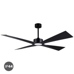 Ventilador de techo Bali Negro Led